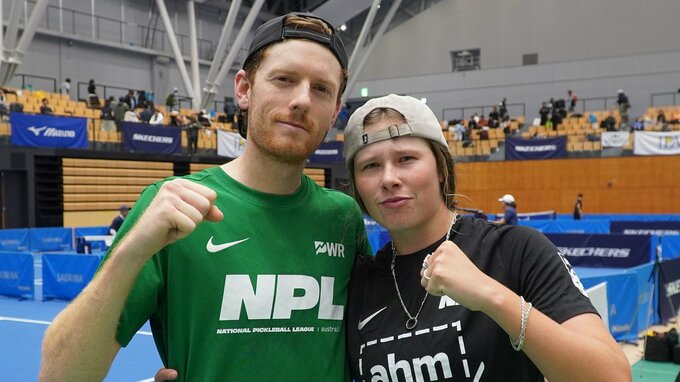 【ピックルボール】ミックスダブルスは豪州ペアが制し、喜びの雄叫び！伝道師ダニエル・ムーアは準優勝|TBS NEWS DIG