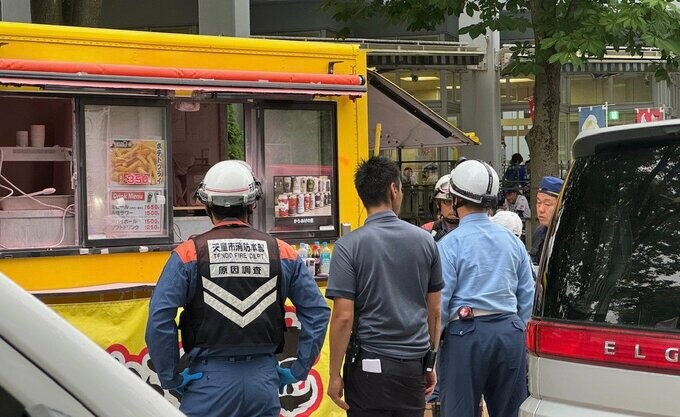 キッチンカーから爆発音　Ｊ２試合会場　ガスボンベが原因か　ケガ人は２人とみられるもケガの程度はわからず（山形・天童市）　|　山形のニュース│TUYテレビユー山形