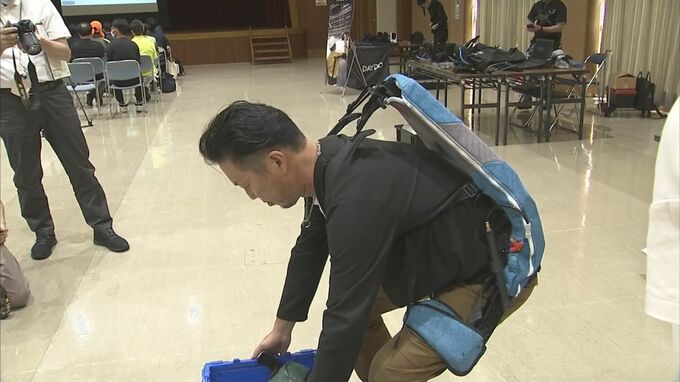 農作業などの負担を軽減　アシストスーツ体験会　鳥取県・北栄町　|　BSSニュース | BSS山陰放送