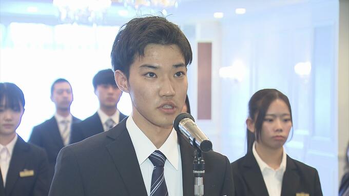 「初心を忘れずに、日々励んで参ります」新社会人としての決意新たに　ホテル・結婚式場を運営のイマジングループで入社式　|　青森のニュース│ATV NEWS│青森テレビ