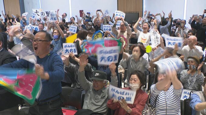 初の賜杯に石川は歓喜! 津幡町は400人の声援 大の里は最高の相撲で地元に恩返し　|　石川県のニュース｜MRO北陸放送