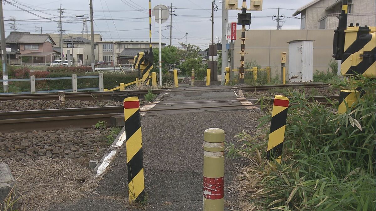 1歳男の子がはねられた踏切…以前にも“電車好き”の子どもが目撃されていた 男児は意識不明 岐阜･岐南町の名鉄名古屋本線