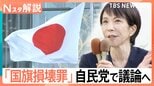なぜ今？「国旗損壊罪」自民党で議論開始　高市総理の悲願、外国国旗との「法的な矛盾」解消へ【Nスタ解説】|TBS NEWS DIG