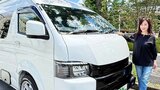 【 伍代夏子 】愛犬と旅するキャンピングカー紹介「#一年待ったよ」 ハイエースベースで車両本体800万円超 上機嫌に「いろんなトコ行こうね〜」|TBS NEWS DIG