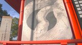 学生が描いた絵馬を神社に奉納 来年の干支「巳」にちなんだ白いヘビを制作 大分 | 大分のニュース|OBS NEWS|大分放送