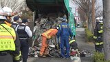 火がついたゴミ収集車が『消防署に駆け込む』!! スプレー缶爆発の可能性も | 熊本のニュース|RKK NEWS|RKK熊本放送