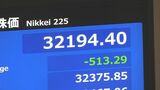 【速報】日経平均株価 500円以上値下がり|TBS NEWS DIG