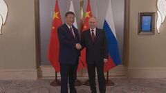 【速報】プーチン大統領と習近平国家主席の会談始まる　結束アピールし欧米けん制 北朝鮮との新条約も説明か| TBS CROSS DIG with Bloomberg