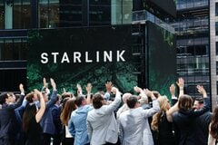 米スペースXが携帯サービスでチャーターと提携協議、通信株は総崩れ| TBS CROSS DIG with Bloomberg