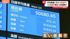 ソフトバンクG中間決算　半期として過去最高益　最終利益2.9兆円　前年同期比2.9倍 AI関連企業への投資が好調 「AI関連」株は人気過熱？| TBS CROSS DIG with Bloomberg