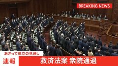 【速報】救済法案が衆院を通過　このあと参議院で審議入り　10日に成立の見通し| TBS CROSS DIG with Bloomberg