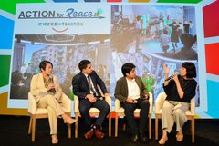 国連で「平和と若者」テーマの討論会 “被爆者体験を聞くことが重要”日本の若者団体も| TBS CROSS DIG with Bloomberg