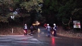 【速報】建物火災から山林に燃え移ったか　熊本県菊池市原 県の防災ヘリも消火活動に加わる|TBS NEWS DIG