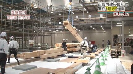 造るのが楽しい」 首里城再建 平成、令和の二度の工事に携わる81歳の最