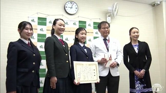 「地域医療に貢献したいという気持ちで」青森市のバレエスクールが青森県立中央病院に寄付金 小児医療の向上に役立ててもらおうと|TBS NEWS DIG