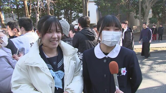 「自分を見つめなおすとともに家族への感謝も伝えたい」　受験番号を見つけ歓声、15歳の春開花　公立高校で合格発表　岩手|TBS NEWS DIG