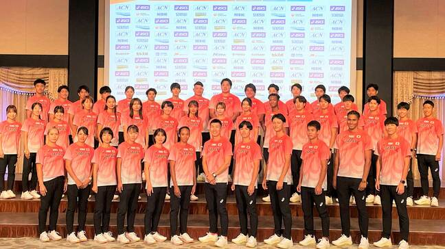 村竹ラシッド「陸上を盛り上げて」中島ひとみ「競技者として誇り」東京2025世界陸上へ日本代表選手団壮行会|TBS NEWS DIG