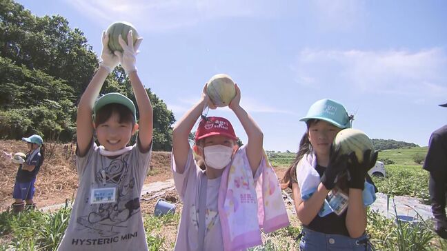 小学生が野菜の観察・収穫を体験~食と農の大切さ学ぶ 福島|TBS NEWS DIG