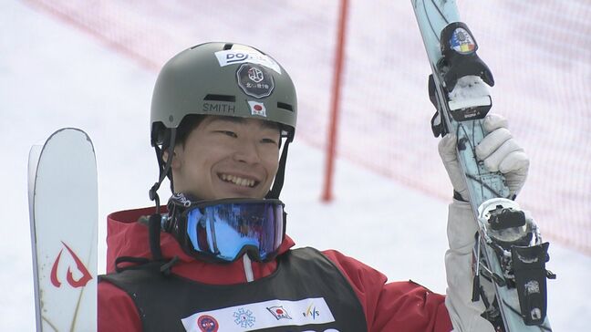 【スキーモーグル全日本選手権】札幌出身・川岡士真がデュアルモーグル2連覇!今季引退の冨高日向子は3位 札幌・ばんけいスキー場|TBS NEWS DIG