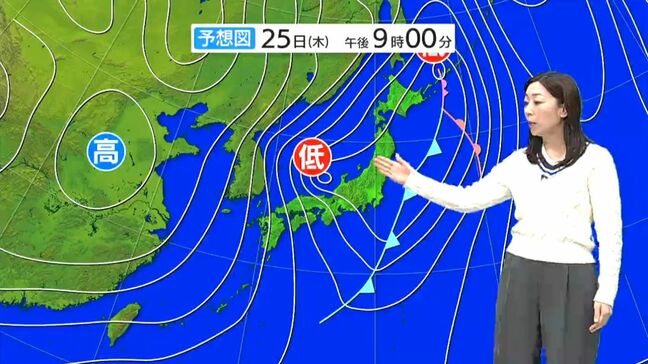 あす26日明け方まで暴風に警戒を　気象予報士解説|TBS NEWS DIG