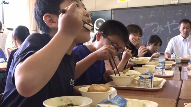 めかぶ、マンダイなど地元食材で作ったメニューで地域が誇る食材への理解深める給食会　岩手・宮古市　|TBS NEWS DIG