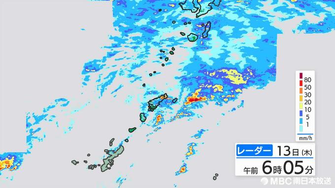 台風２６号が接近　徳之島町、天城町、喜界町に土砂災害警戒情報　厳重警戒を（午前６時）　|TBS NEWS DIG