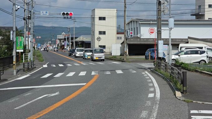 国道交差点でバイク転倒　事故に関与の車が逃走か　ひき逃げで捜査　大分　|　大分のニュース｜OBS NEWS｜大分放送