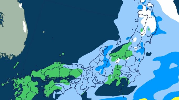 【大雪情報】「雪」はいつ？どこで降る？　東京を覆った“巨大な雨と雪の影”は北上か　東北太平洋側で6日にかけ大雪か　「警報級の大雪」の可能性も　青森・岩手・宮城・福島には「大雪に関する気象情報」【大雪と雨のシミュレーション・天気予報】|TBS NEWS DIG