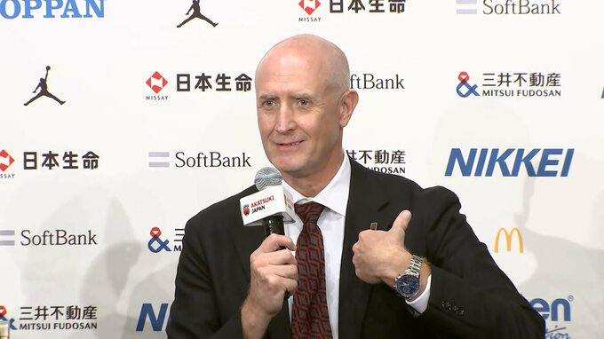 【バスケ】男子日本代表トム・ホーバス監督、続投会見「ロス五輪までまた新たなチャレンジですけど、楽しみです」|TBS NEWS DIG