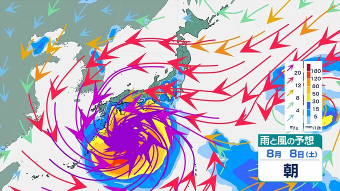 【台風情報】　台風13号（ドルフィン）　31日には「猛烈な」勢力に発達か　中心気圧910 hPa、最大瞬間風速80 m/sの見込み　【進路予想・雨と風のシミュレーション】　|　山梨のニュース | ＵＴＹテレビ山梨