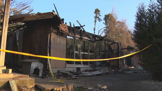 民家の離れと隣接する山林を焼く火災…焼け跡から性別不明の1人の遺体見つかる　一人暮らしの68歳男性と連絡取れず　島根県浜田市|TBS NEWS DIG