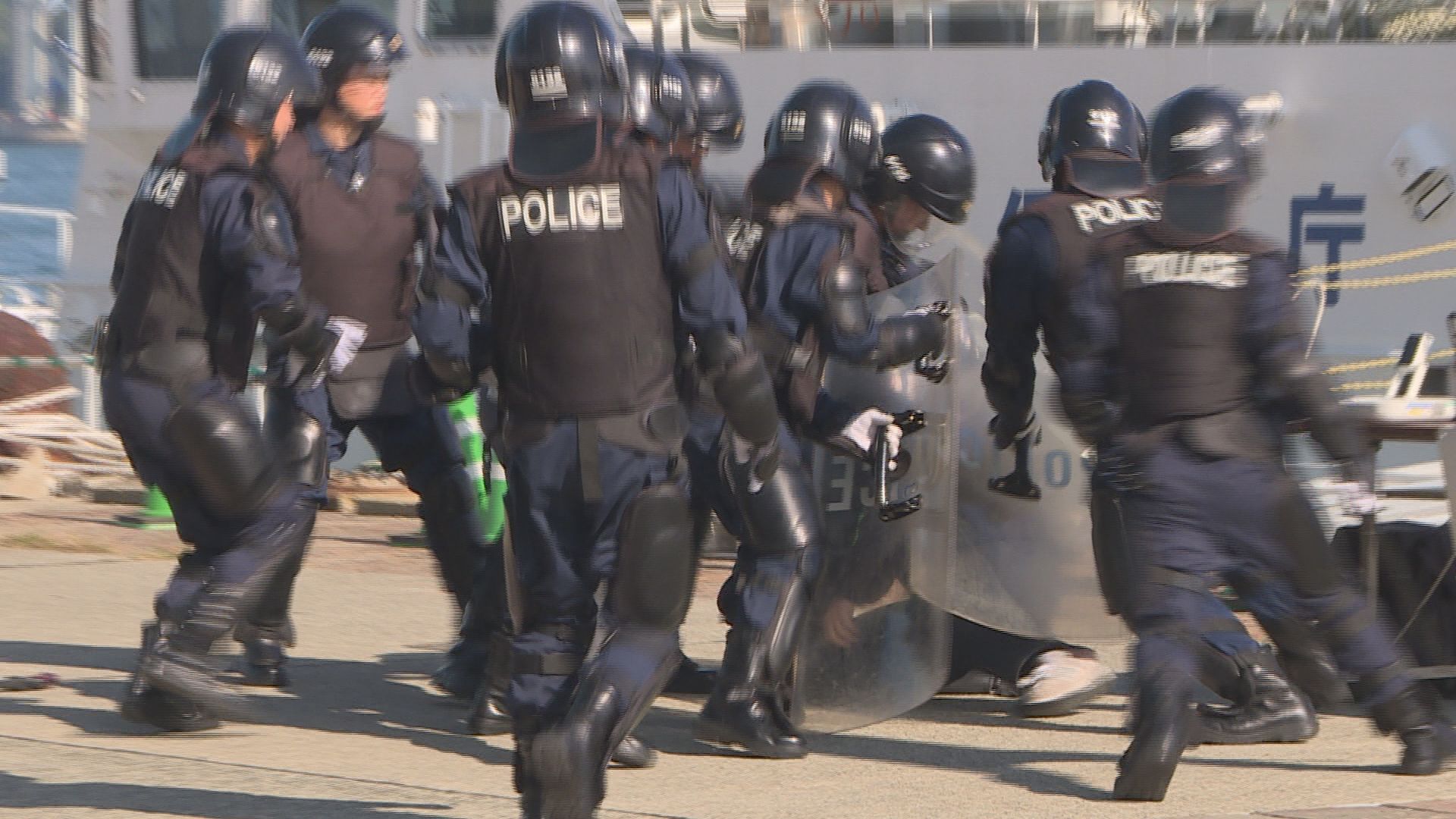 テロリスト侵入を水際で防ぐ 関門港でテロ対策訓練 20機関80人参加