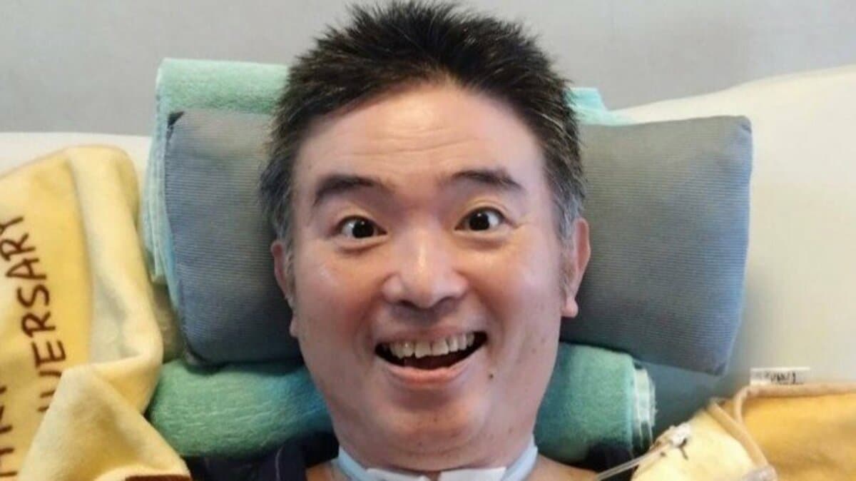 ALS闘病 】声優・津久井教生さん 月に1度のカニューレの交換「息を