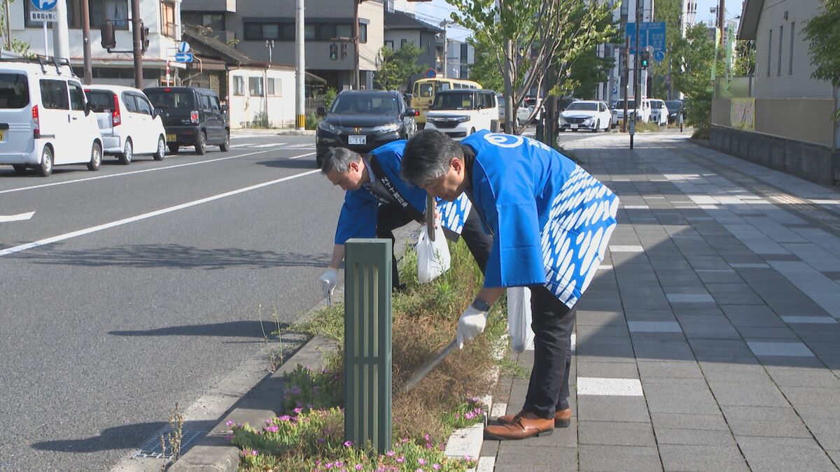 5月30日の「ごみゼロの日」にあわせて　NTT大分グループ社員が清掃活動