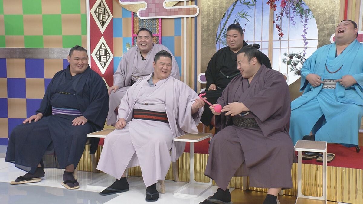横綱・豊昇龍ら6人の力士たちがCBCテレビに大集結！土俵ではみられない“笑顔”も…？大相撲名古屋場所は7月12日から