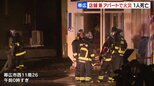 店舗兼アパート火災で1人死亡 部屋の住人の高齢女性と連絡とれず 北海道帯広市|TBS NEWS DIG