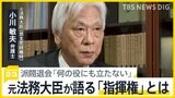 小泉法務大臣の二階派退会は「何の役にも立たない」 元法務大臣が語る検察への「指揮権」とは 安倍派議員10人以上の“中抜き”も判明【news23】|TBS NEWS DIG