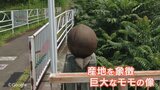 直径およそ42㎝のモモの像4体が無くなる　橋の4隅に設置　橋の名称の金属プレートも被害|TBS NEWS DIG