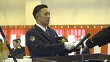 事件事故の解決へ 警察学校に52人が入校 県警本部長「日本一安全・安心な富山の実現を」と訓示 富山 | 富山のニュース|天気・防災|チューリップテレビ