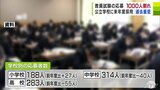 応募者数が初の1000人割れ　青森県内の公立学校の2025年度向けの教員採用試験　過去最低に　全体で退職者増加　減少続く　|　青森のニュース│ATV NEWS│青森テレビ