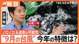2年連続最も暑い夏　9月も記録的な厳しい暑さに…台風はノロノロ＆迷走の可能性【Nスタ解説】|TBS NEWS DIG