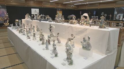 スペインの磁器「リヤドロ」600点を展示販売 掛け軸展も同時開催 福島