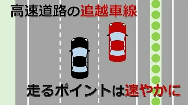 それって違反？　高速道路の追越車線を走り続けるのは交通違反の可能性！　走行するポイントと安全運転に必要なこととは…警察に聞いてみた（山形）|TBS NEWS DIG