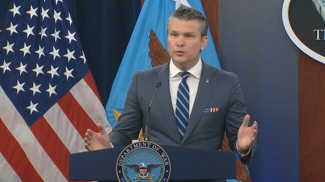 米国防長官「強硬な手段も辞さない」 軍事的圧力を示してイラン側に戦闘終結に向けた協議での合意を迫る|TBS NEWS DIG