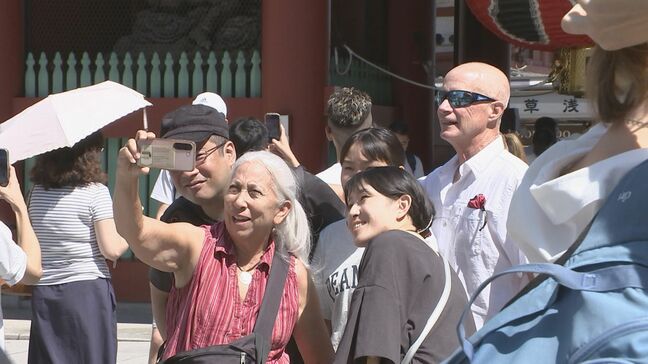 【速報】8月の訪日外国人旅行者数“初の300万人超え” 8月として過去最多を更新　政府観光局|TBS NEWS DIG