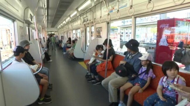 電車に乗って「洗浄装置」の巨大ブラシ通過体験も! 鉄道の仕事を楽しく体験 愛媛・松山市|TBS NEWS DIG