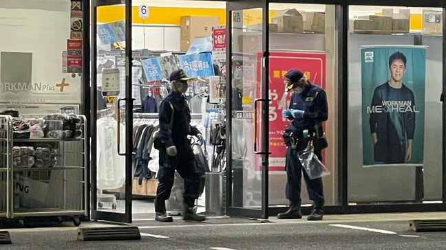 「ワークマン」で衣服盗んだ男が逃走 声かけした店長の男性が軽傷 強盗傷害事件として捜査 神奈川・海老名市|TBS NEWS DIG