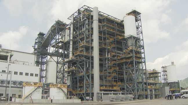 CO₂排出量年間50万トン削減目標 バイオマス発電所完成 東ソー南陽事業所 山口・周南|TBS NEWS DIG