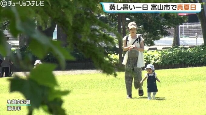 富山市で30℃を超える真夏日 湿った空気が入り込みムシムシとした体感 夕方からは雷雨に注意 　|　富山のニュース｜天気・防災｜チューリップテレビ