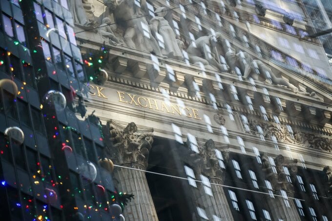 【米国市況】株は3年連続高、2025年は年末に失速－ドル上昇157円接近